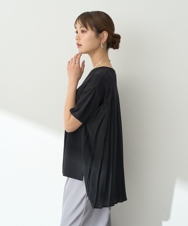 earth music&ecology「バックプリーツドッキングチュニック」|チュニック|