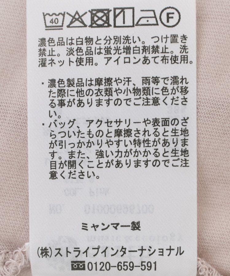 earth music&ecology「レースドッキングプルオーバー」|Tシャツ・カットソー|