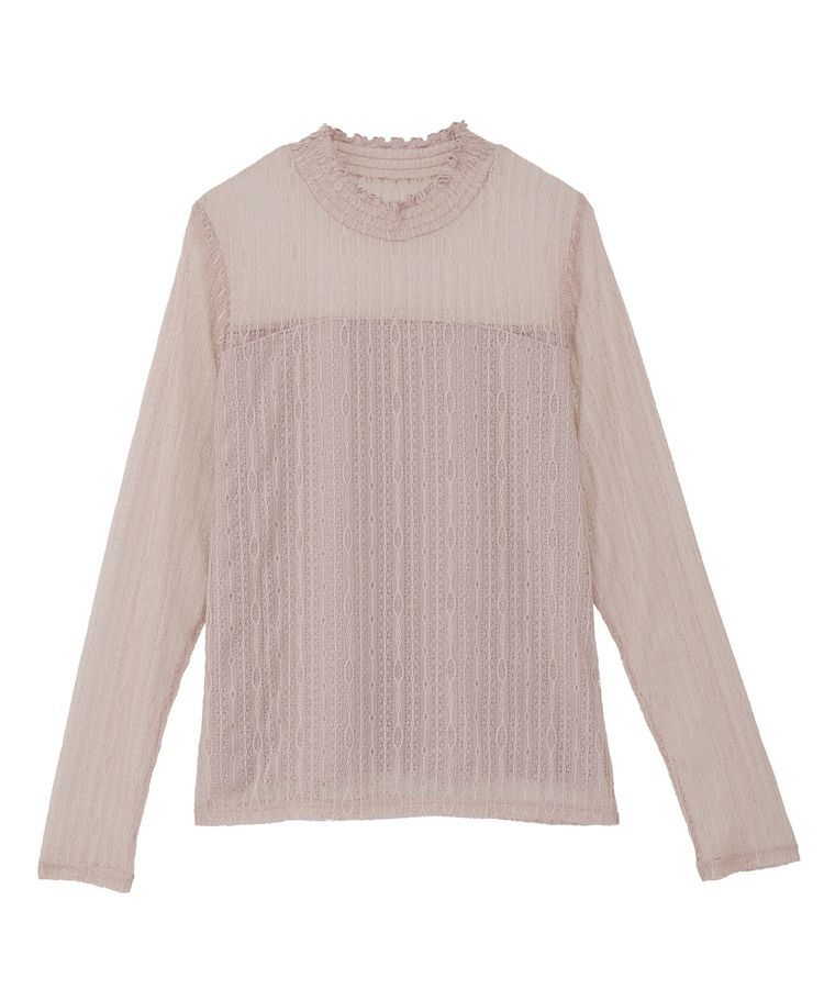 earth music&ecology「レースドッキングプルオーバー」|Tシャツ・カットソー|