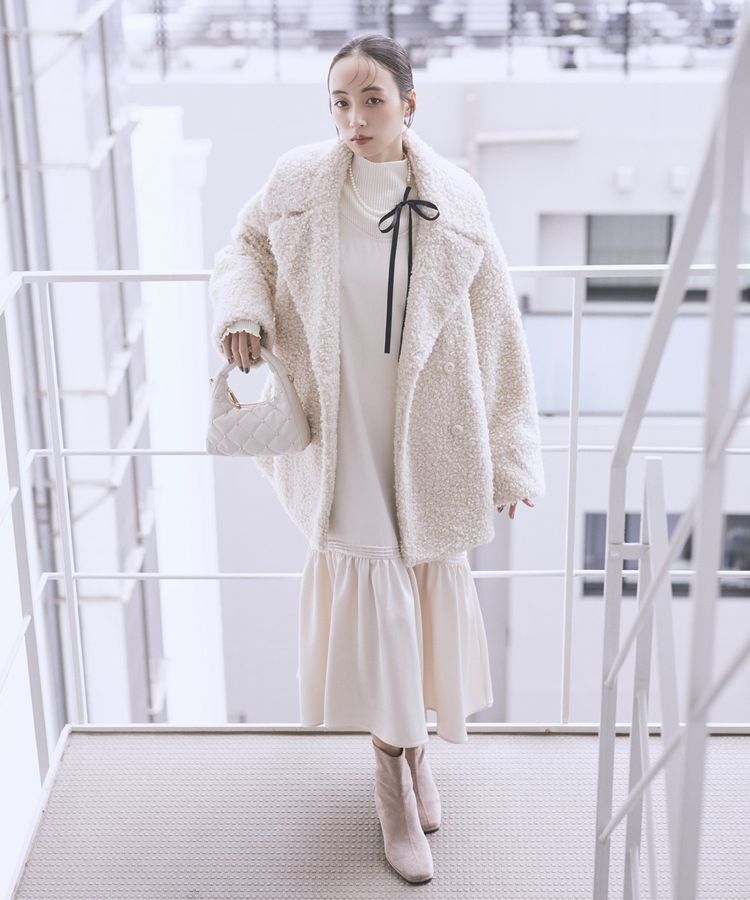 earth music&ecology「ループファーコート」|その他|