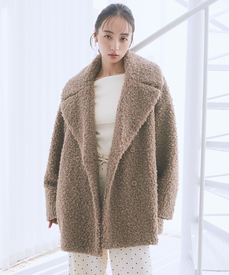 earth music&ecology「ループファーコート」|その他|