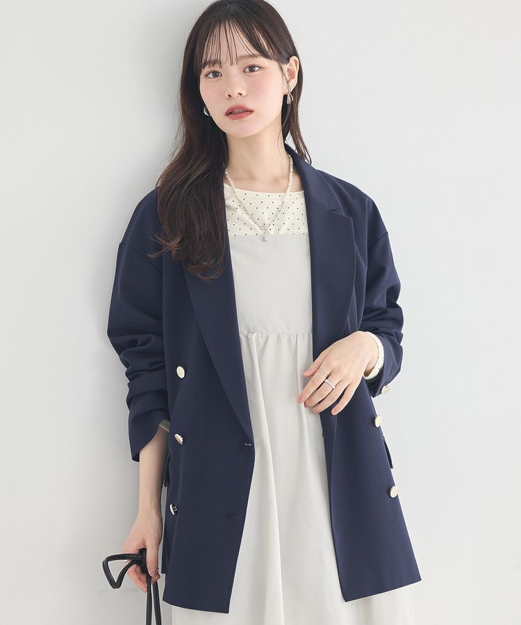 earth music&ecology「ダブルジャケット」|テーラードジャケット|