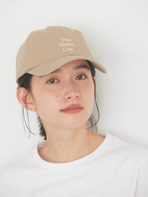  「ロゴキャップ」|その他|ベージュ