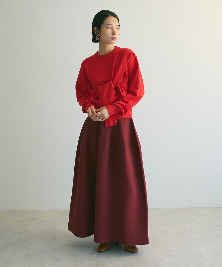 armonia「armonia.ツイストレイヤードプルオーバー」|ニット・セーター|