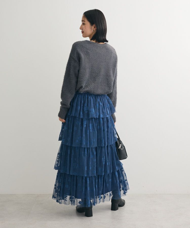 Green Parks「シャギーロゴニットプルオーバー」|ニット・セーター|