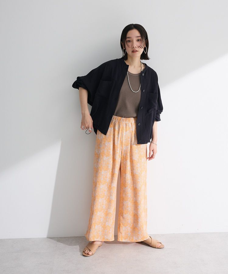 Green Parks「柄イージーパンツⅠ(ワイド)」|その他|