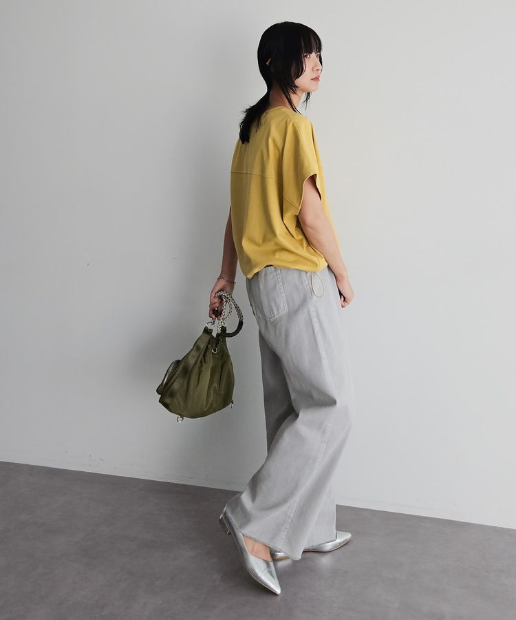 Green Parks「裾ドロストバルーンTEE」|Tシャツ・カットソー|