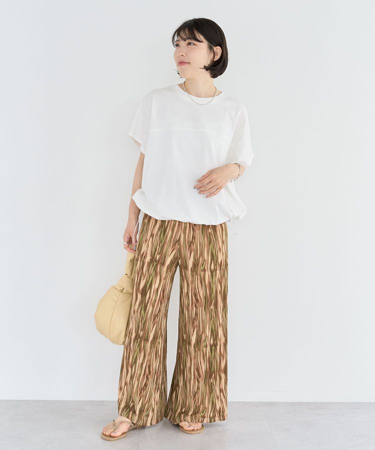 Green Parks「裾ドロストバルーンTEE」|Tシャツ・カットソー|