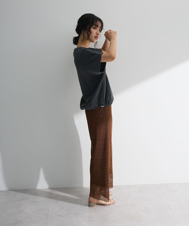 Green Parks「裾ドロストバルーンTEE」|Tシャツ・カットソー|