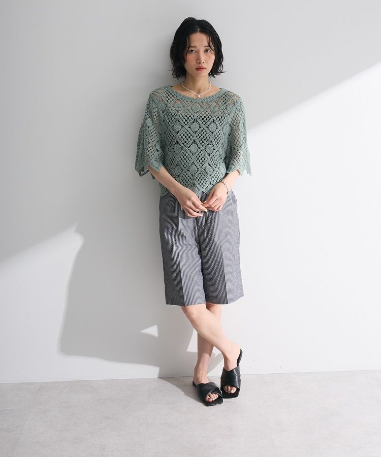 Green Parks「・ELENCARE DUE ストライプショートパンツ」|その他|