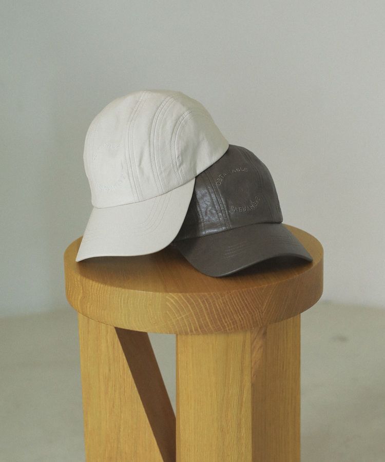 armonia「everywalk.ヴィンテージレザーロゴキャップ」|その他|