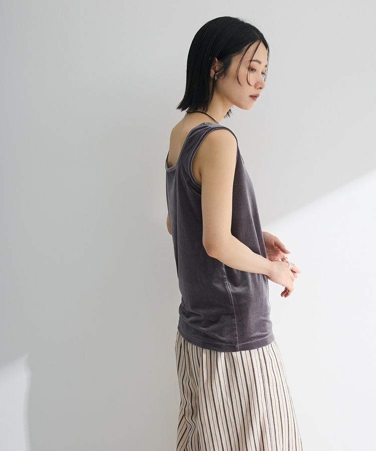 Green Parks「2Wayベロアタンクトップ」|インナー|