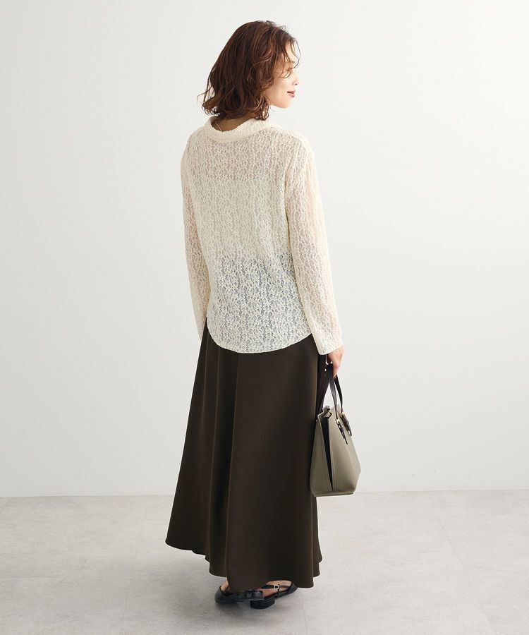 Green Parks「・swing by ロングフレアスカート」|フレア|