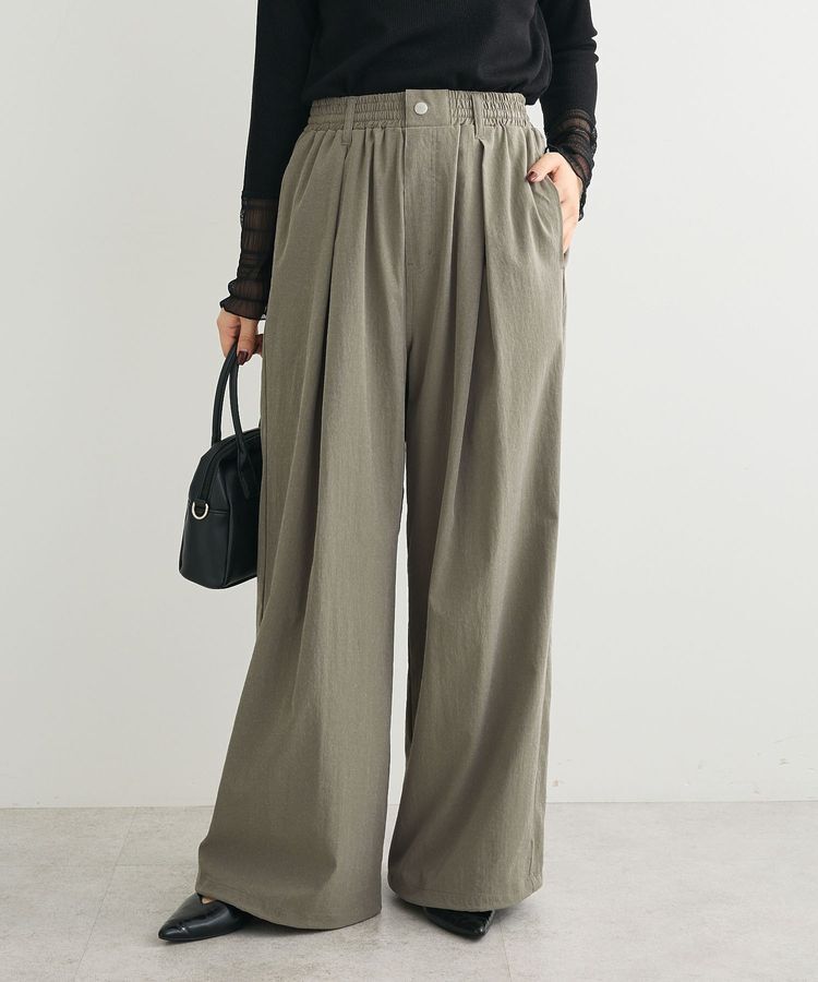 Green Parks「・SUGAR SPOON カーブタックパンツⅡ」|その他|Gray Beige