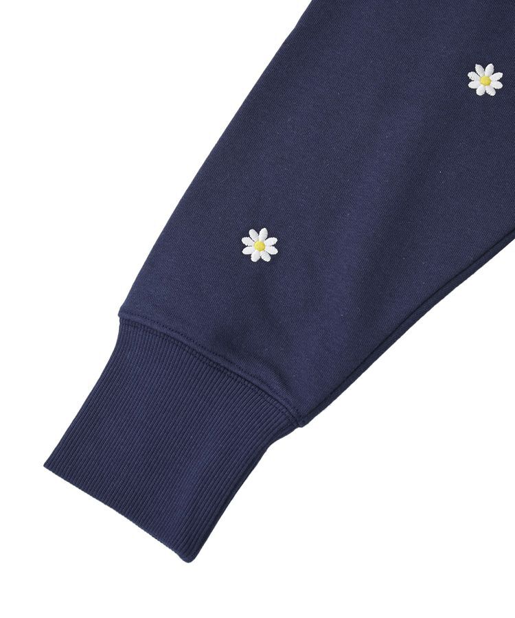 Green Parks「・swing by デイジー刺繍スウェット」|スウェット・ジャージ|