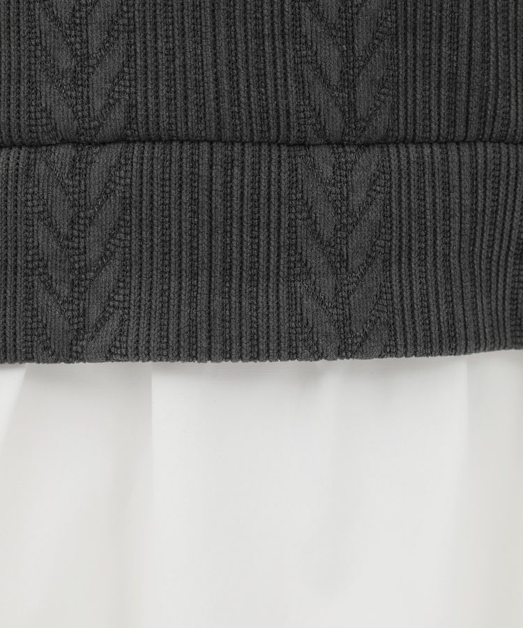 Green Parks「カットモールドッキングシャツチュニック」|チュニック|