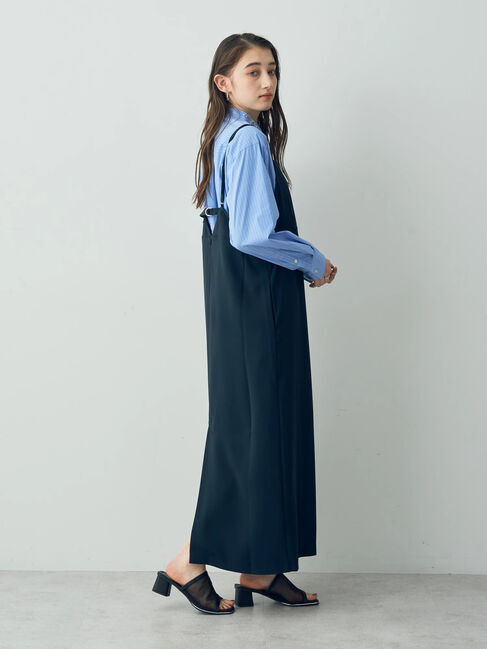 YECCA VECCA「サイドカットアウトキャミワンピース」|ワンピース|