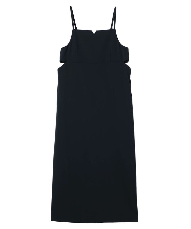 YECCA VECCA「サイドカットアウトキャミワンピース」|ワンピース|