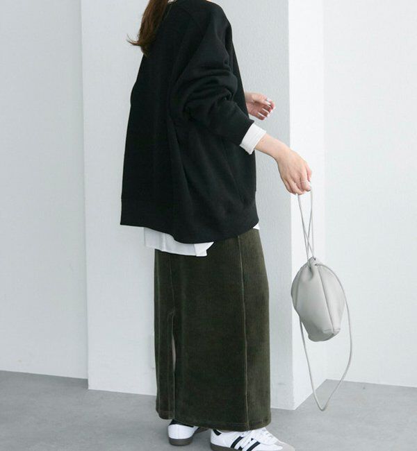  「シンプル裏起毛スウェットプルオーバー」|プルオーバー|