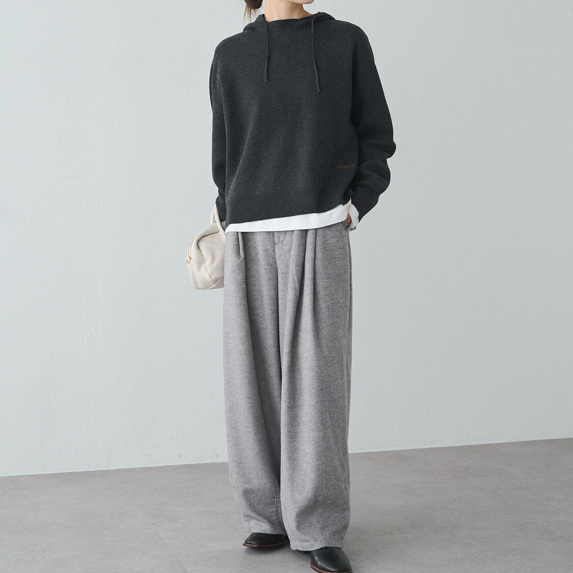  「ウール混バルーンスラックスパンツ」|その他|