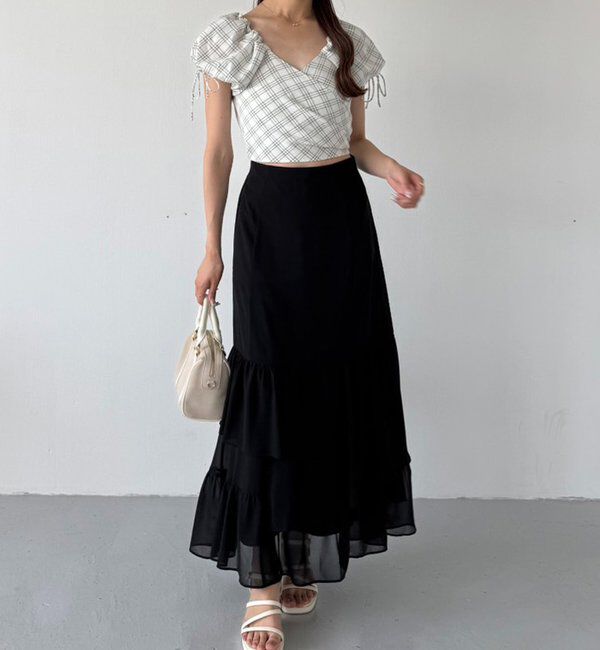  「マルチセットワンピ/ブラウス＋キャミワンピ」|ワンピース|