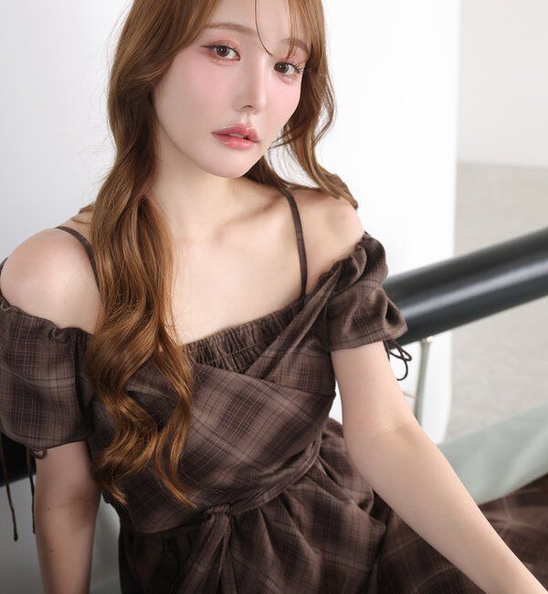  「マルチセットワンピ/ブラウス＋キャミワンピ」|ワンピース|