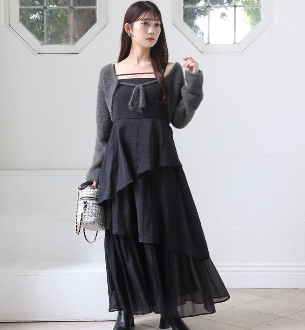  「スタッズ付キルティングバニティバッグ」|ショルダー・メッセンジャー|