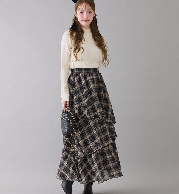  「袖ボタンプチハイニット」|ニット・セーター|