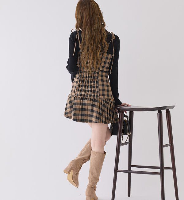  「袖ボタンプチハイニット」|ニット・セーター|