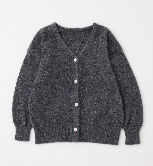  「ベロアモールカーデ」|ニット・セーター|
