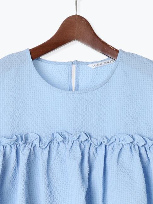 Te chichi TERRASSE「サッカーティアードブラウス」|シャツ・ブラウス|