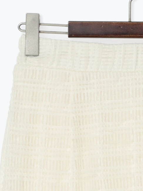 Te chichi TERRASSE「チュールシャーリングナロースカート《2025summer catalog item》」|スカート|