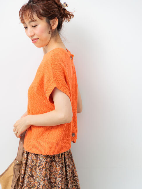 Lugnoncure「◎ブークレ前後2WAYニットベスト」|ニット・セーター|