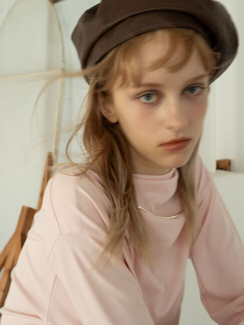 Te chichi「スムースアシメロングスリーブプルオーバー《2025Autumn catalog vol.2 item》」|Tシャツ・カットソー|