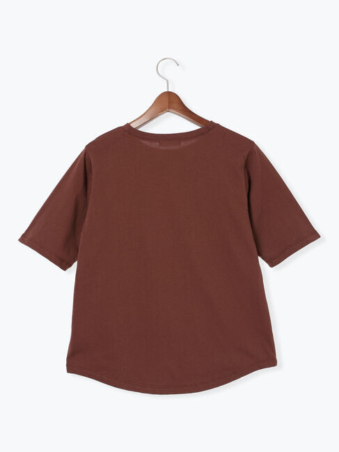 Te chichi TERRASSE「チュールハートロゴTシャツ」|Tシャツ・カットソー|