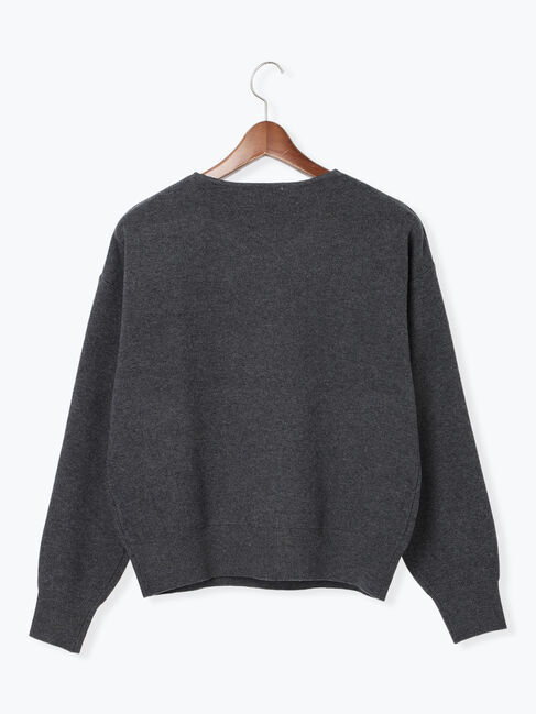 Te chichi TERRASSE「もちもちミラノリブVネックニット」|ニット・セーター|