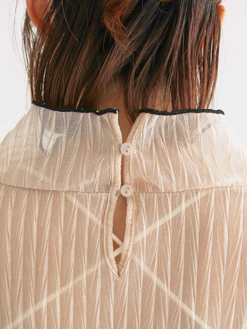 Te chichi「ランダムプリーツシアーインナー」|Tシャツ・カットソー|