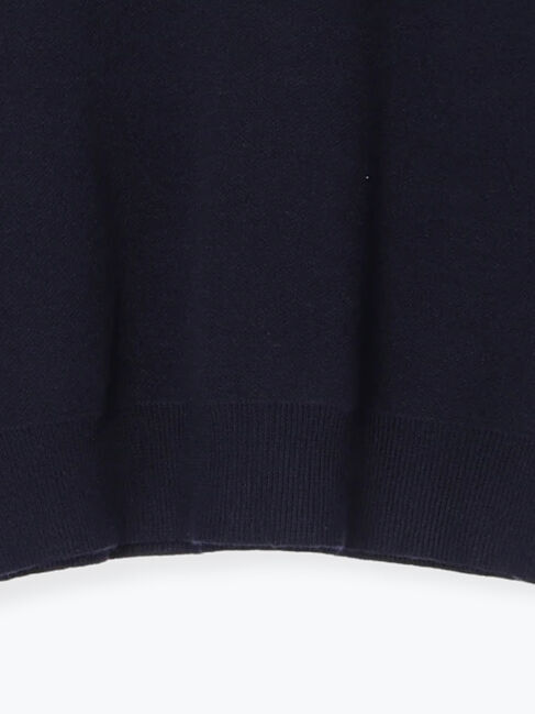 Te chichi「ラインストーンレタードニットプルオーバー」|ニット・セーター|