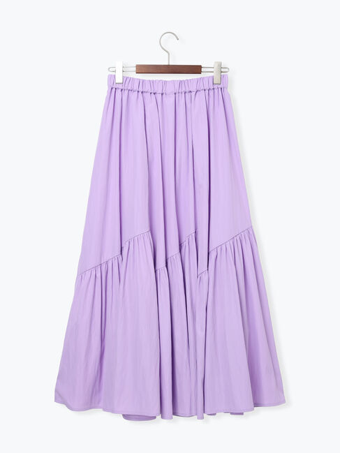 Te chichi「マットタフタバイヤスティアードスカート《2025winter catalog item》」|スカート|