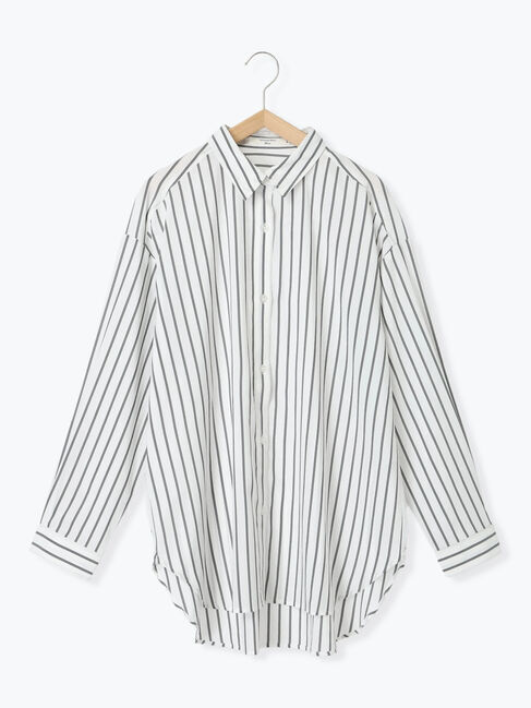 Samansa Mos2 blue「【接触冷感】マルチスタイルシャツ」|シャツ・ブラウス|