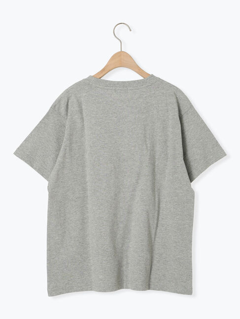 Samansa Mos2「パラソル刺繍Tシャツ」|Tシャツ・カットソー|