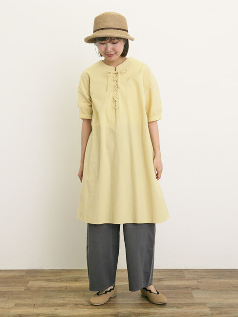 Samansa Mos2「製品染めバイオ加工切替パンツ」|その他|