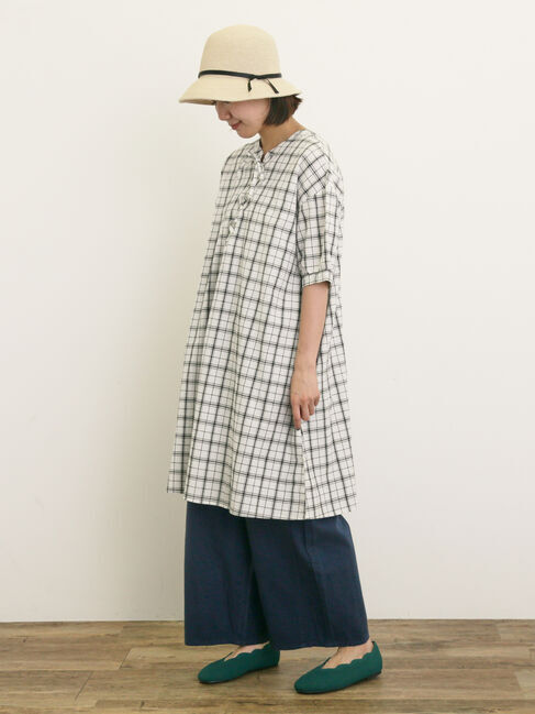 Samansa Mos2「製品染めバイオ加工切替パンツ」|その他|