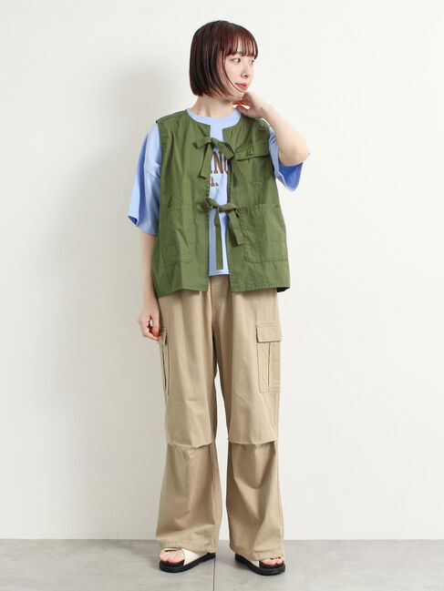 SM2「リボンフィッシングベスト」|ダウンベスト・ベスト|