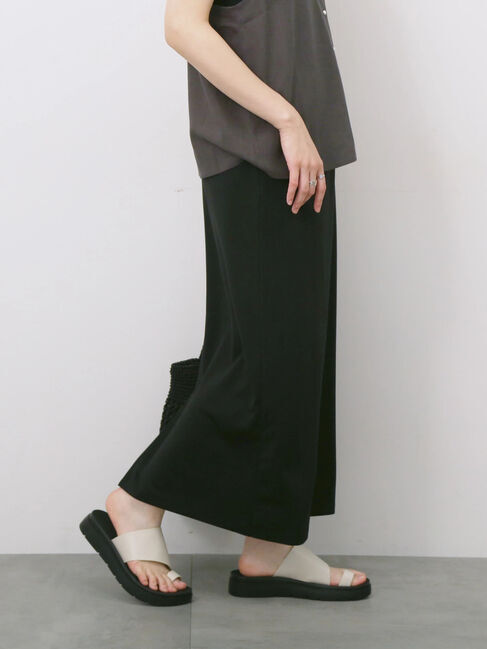 Samansa Mos2 blue「ポンチナロースカート」|スカート|