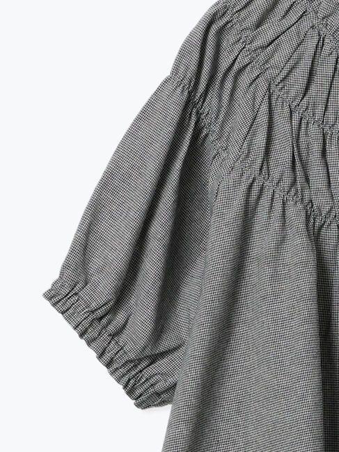 Samansa Mos2「前後2WAYリボンギャザーブラウス」|シャツ・ブラウス|