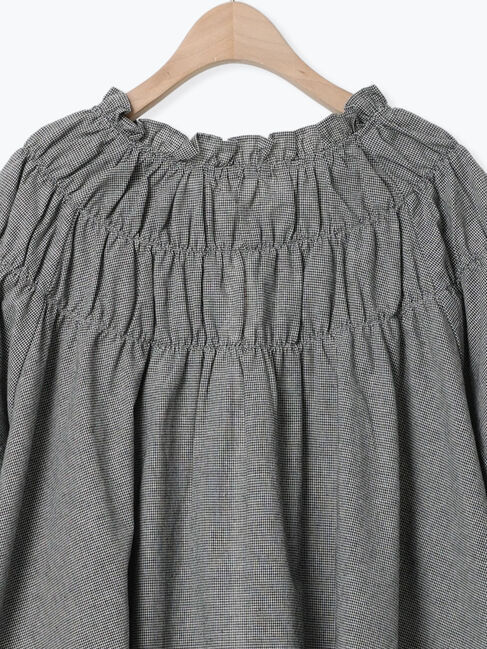 Samansa Mos2「前後2WAYリボンギャザーブラウス」|シャツ・ブラウス|