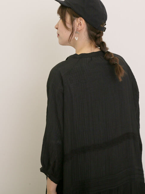 Samansa Mos2「【S/Mサイズ】◎レース切替ワンピース」|ワンピース|