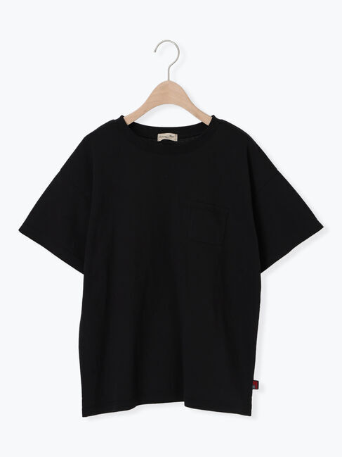 Samansa Mos2「【USAコットン】Tシャツ」|Tシャツ・カットソー|ブラック