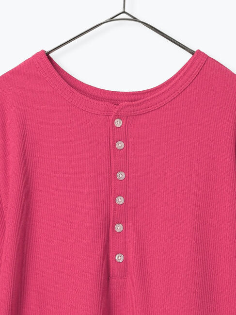 sm2rhythm「前後2wayヘンリーネックプルオーバー」|Tシャツ・カットソー|